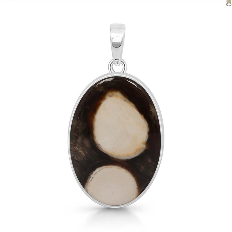 Peanutwood Jasper Pendant-SP PWJ-1-72