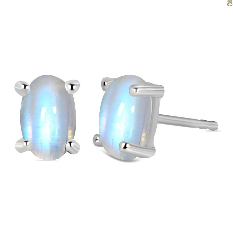 Rainbow-Monnstone-Earring-RBM-3-75OV-Prong-Cab