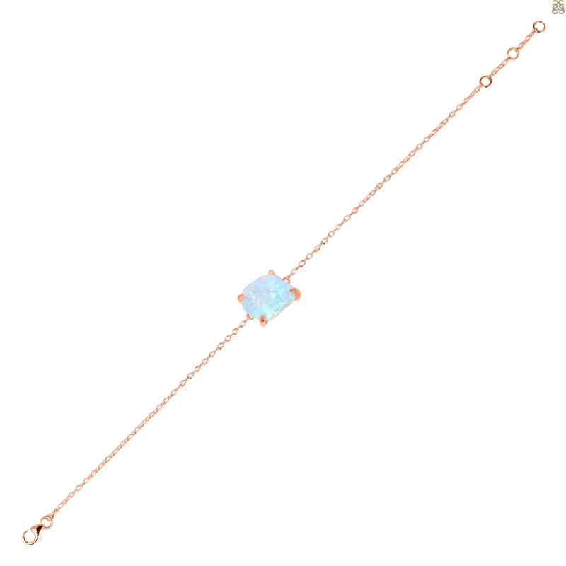 Moonstone Raw Crystal Bracelet RBM-RB-200.