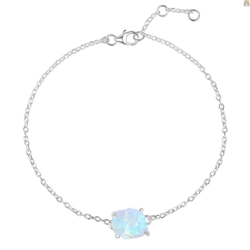 Moonstone Raw Crystal Bracelet RBM-RB-200.