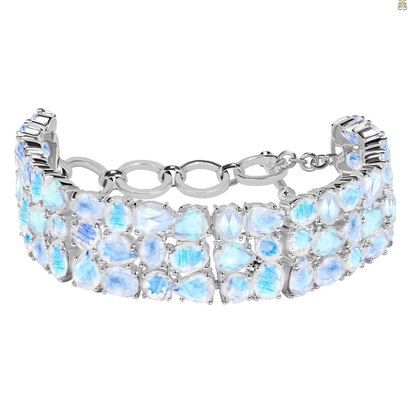 Moonstone Bracelet RBM-RDB-92-CUT.