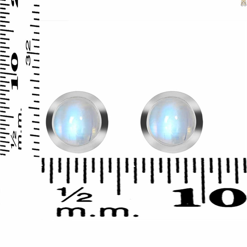 Moonstone Stud Earring RBM-RDE-1072.