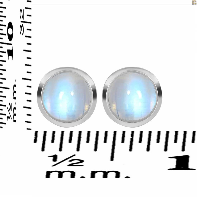 Moonstone Stud Earring RBM-RDE-1073.