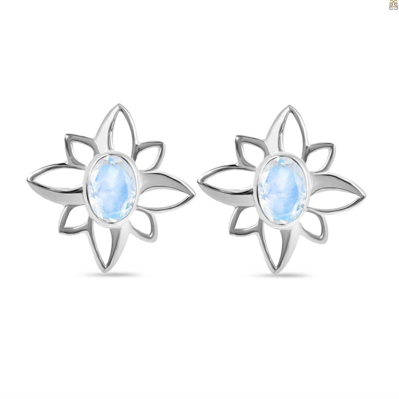 Moonstone Stud Earring RBM-RDE-11.