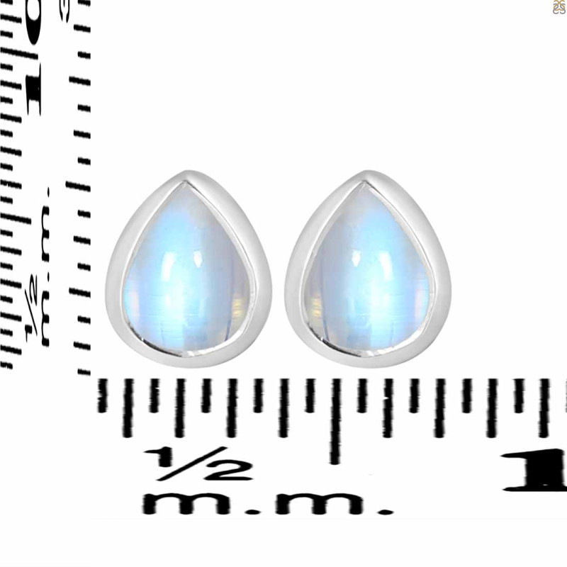 Moonstone Stud Earring RBM-RDE-1105.