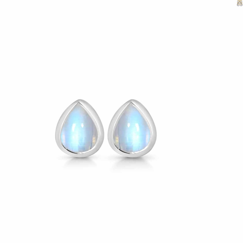 Moonstone Stud Earring RBM-RDE-1105.