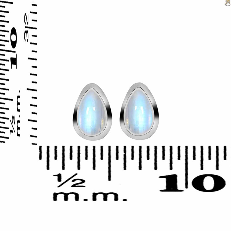 Moonstone Stud Earring RBM-RDE-1106.