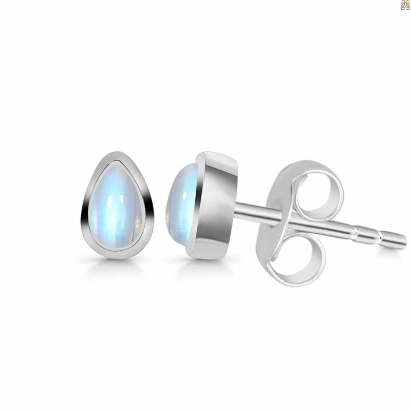 Moonstone Stud Earring RBM-RDE-1106.