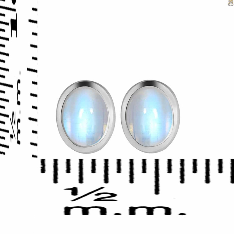 Moonstone Stud Earring RBM-RDE-1107.