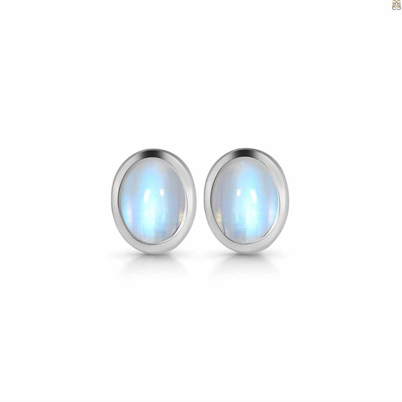 Moonstone Stud Earring RBM-RDE-1107.