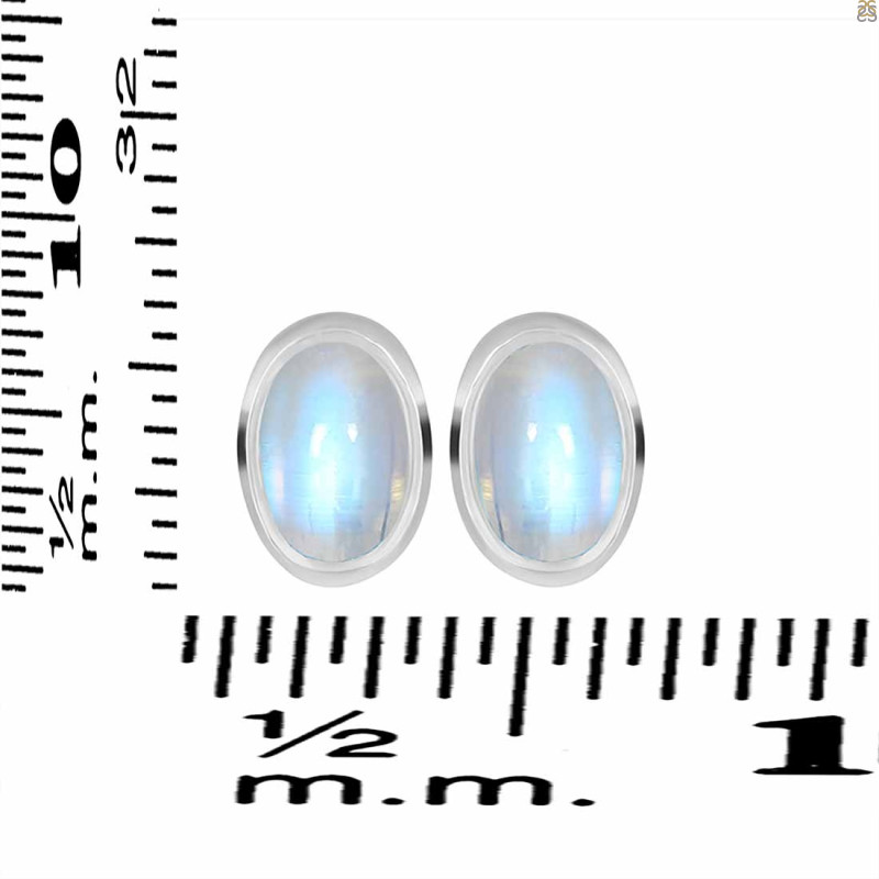 Moonstone Stud Earring RBM-RDE-1112.