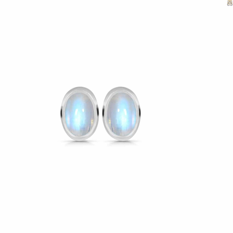 Moonstone Stud Earring RBM-RDE-1112.