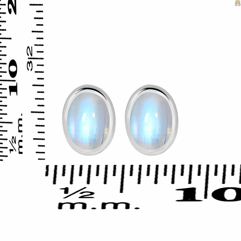 Moonstone Stud Earring RBM-RDE-1113.