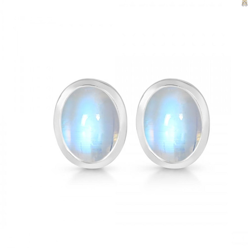 Moonstone Stud Earring RBM-RDE-1256.