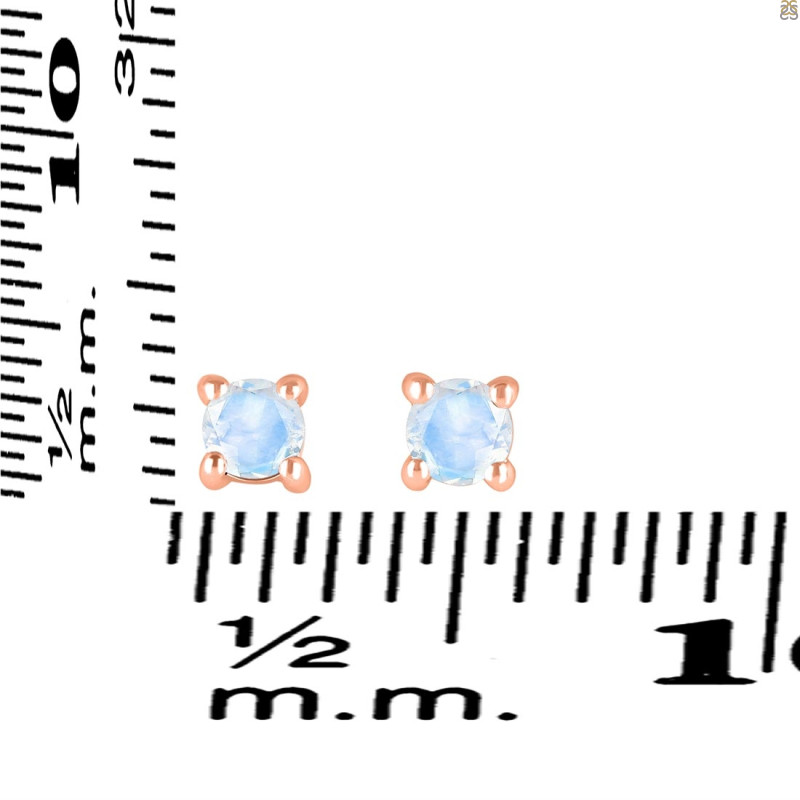 Moonstone Stud Earring RBM-RDE-1296.
