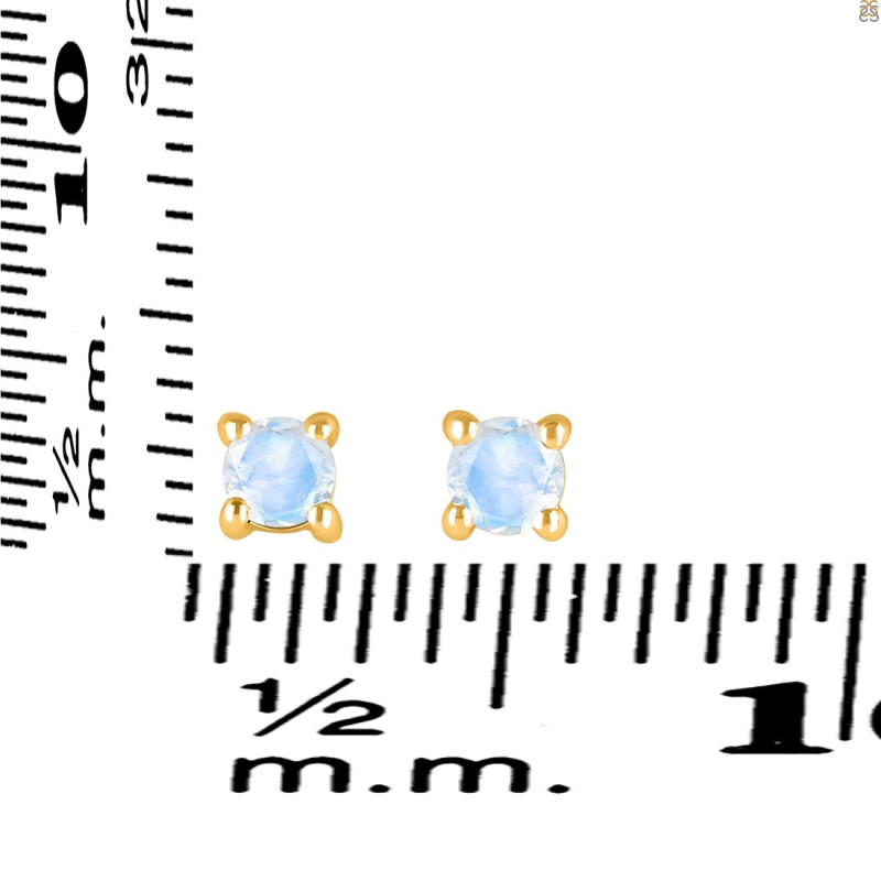 Moonstone Stud Earring RBM-RDE-1296.