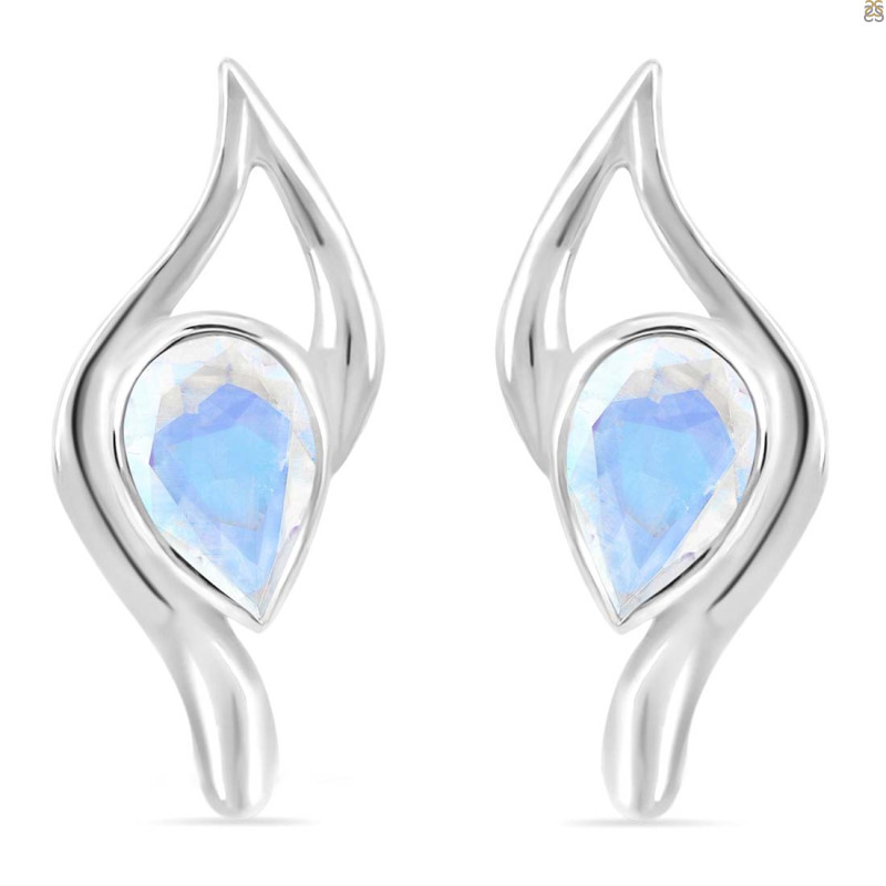 Moonstone Stud Earring RBM-RDE-13.