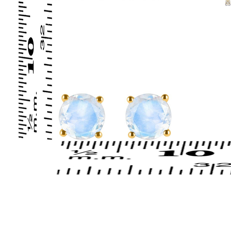 Moonstone Stud Earring RBM-RDE-1349.
