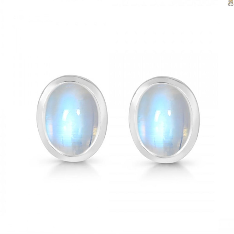 Moonstone Stud Earring RBM-RDE-1377.