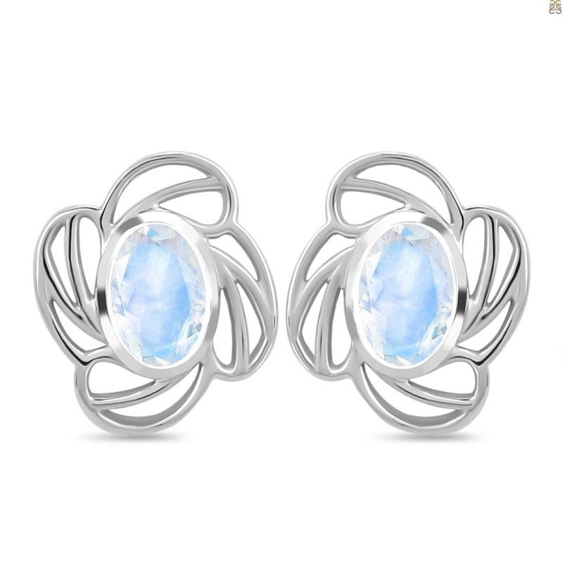 Moonstone Stud Earring RBM-RDE-14.