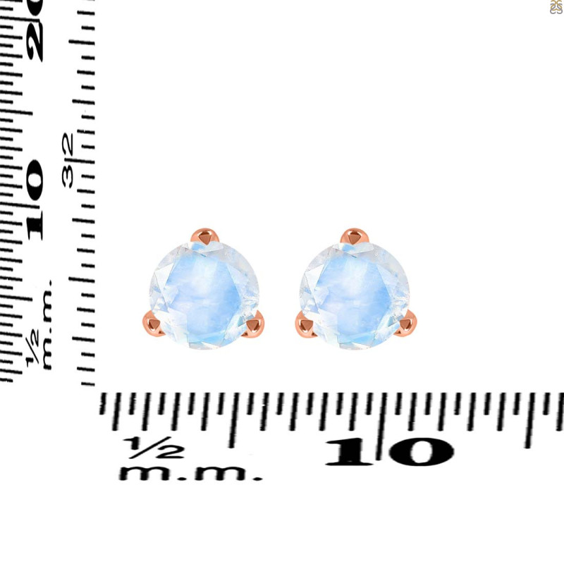 Moonstone Stud Earring RBM-RDE-1567.