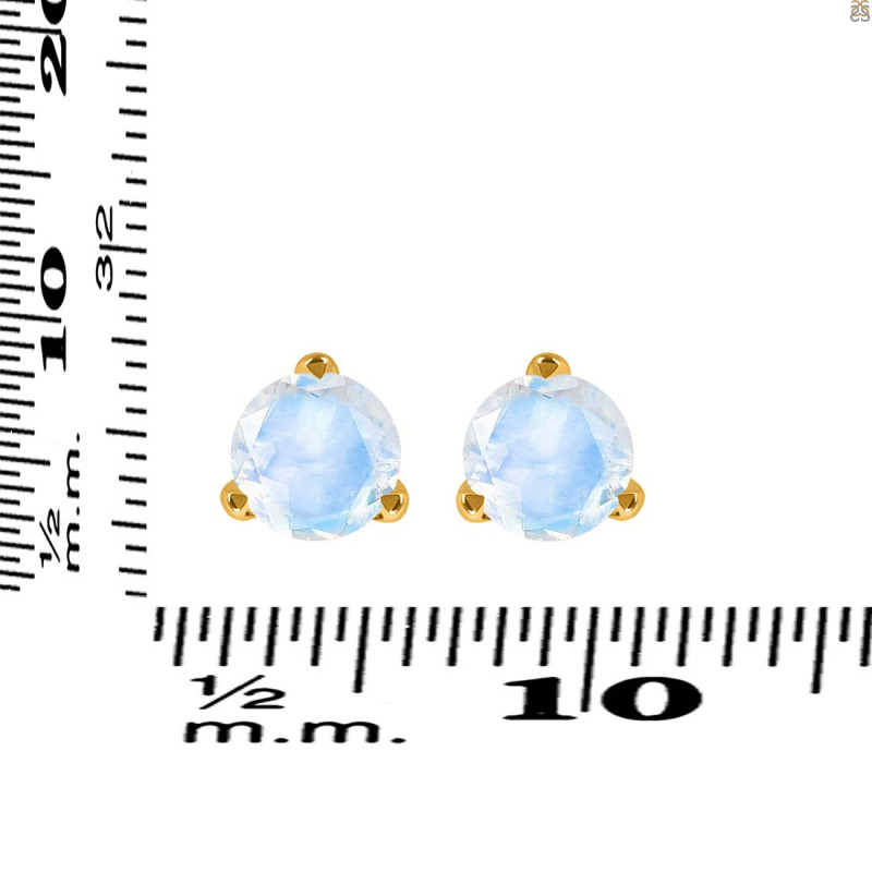 Moonstone Stud Earring RBM-RDE-1567.