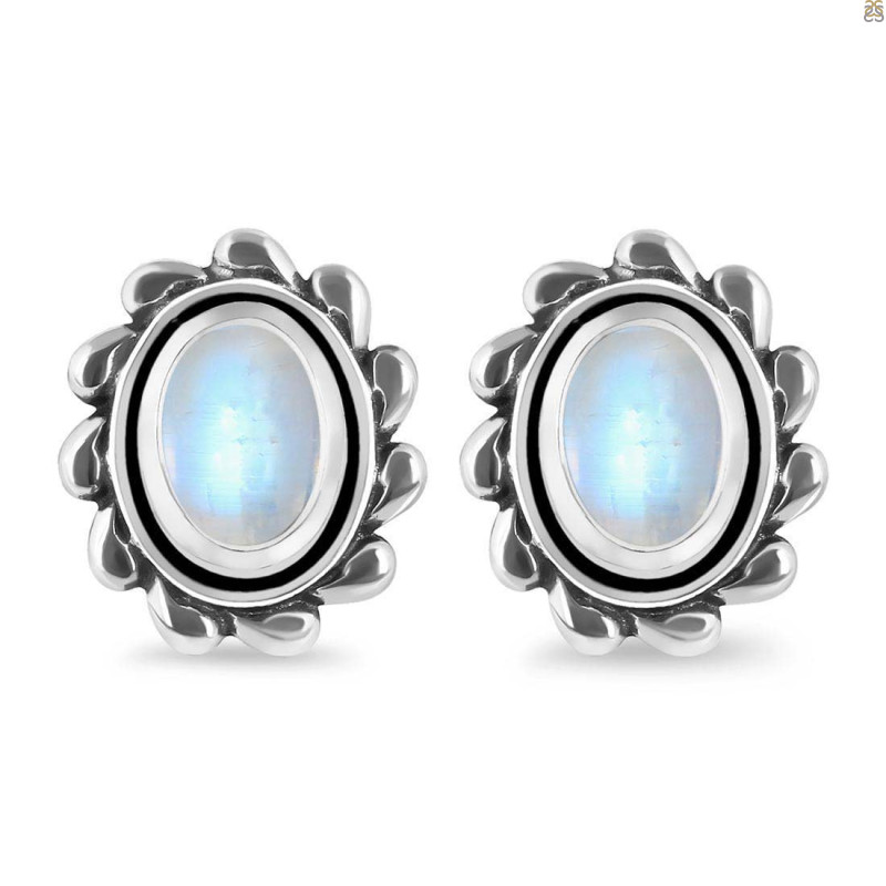 Moonstone Stud Earring RBM-RDE-185.