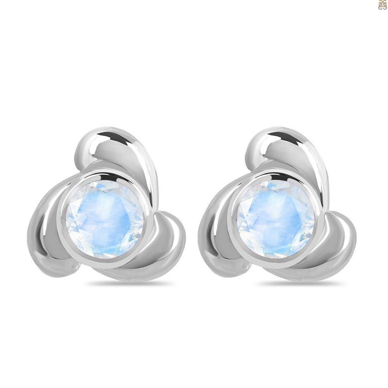 Moonstone Stud Earring RBM-RDE-3.