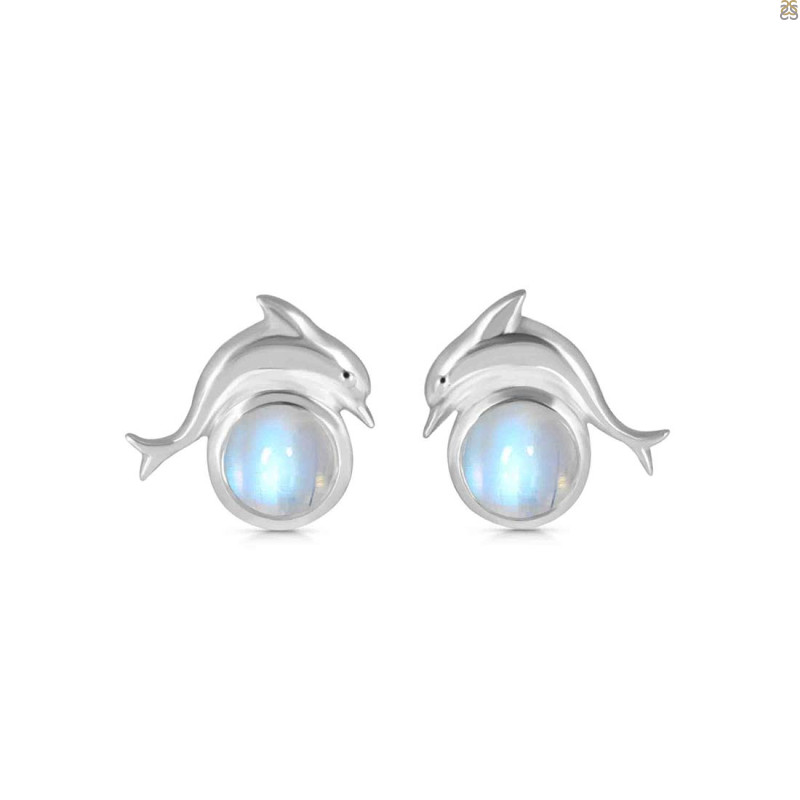 Moonstone Stud Earring RBM-RDE-317.