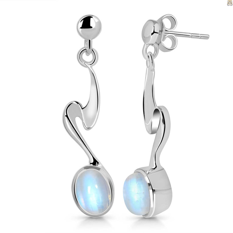 Moonstone Earring
