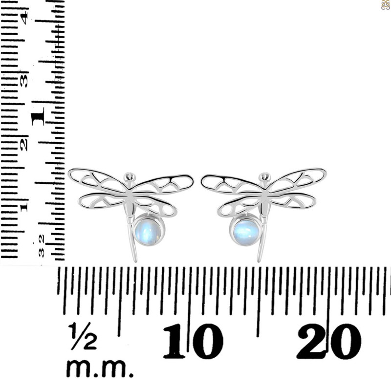 Moonstone Stud Earring RBM-RDE-465.