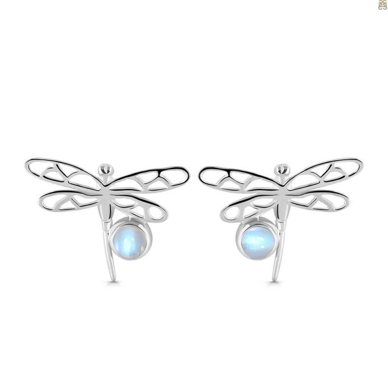Moonstone Stud Earring RBM-RDE-465.