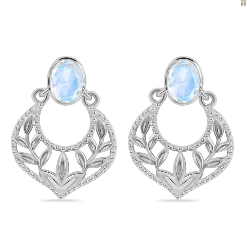 Moonstone Stud Earring RBM-RDE-51.
