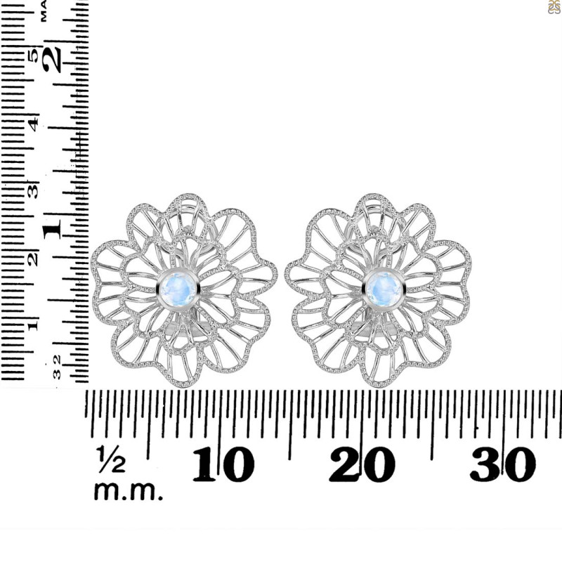 Moonstone Stud Earring RBM-RDE-60.