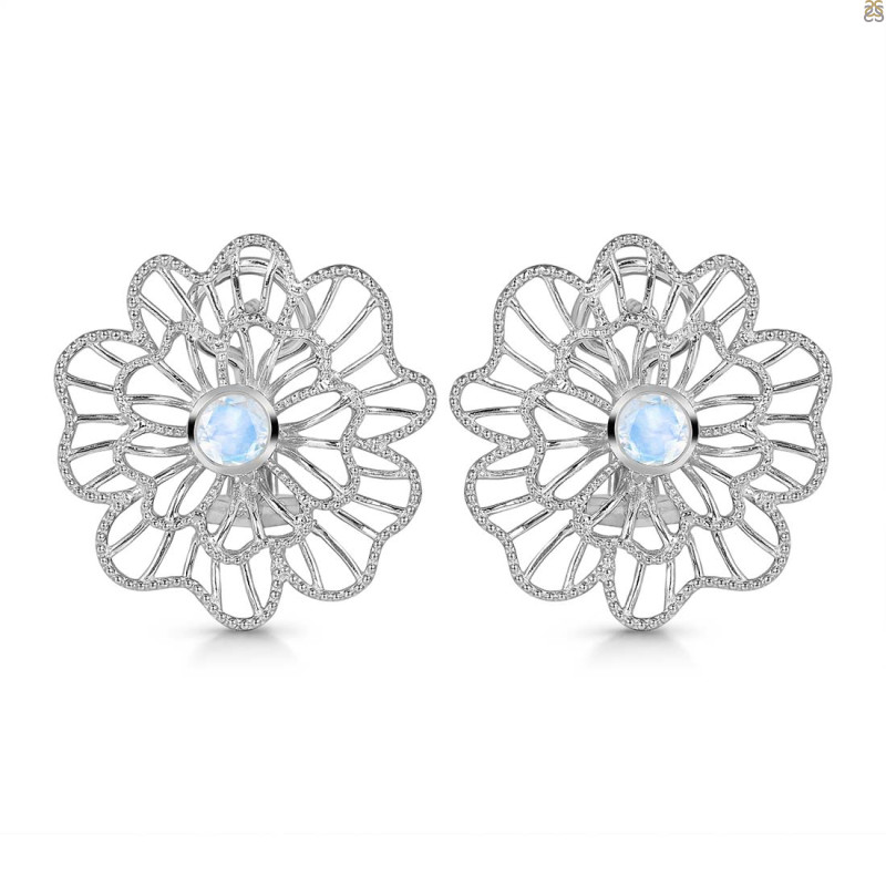 Moonstone Stud Earring RBM-RDE-60.