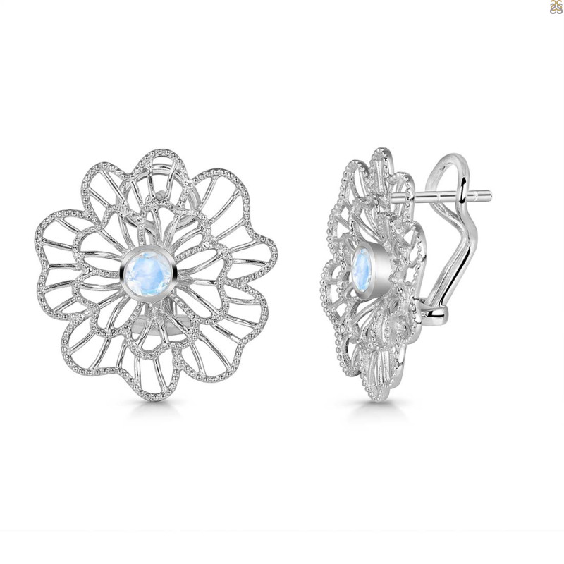 Moonstone Stud Earring RBM-RDE-60.