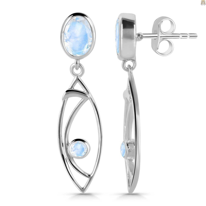 Moonstone Earring