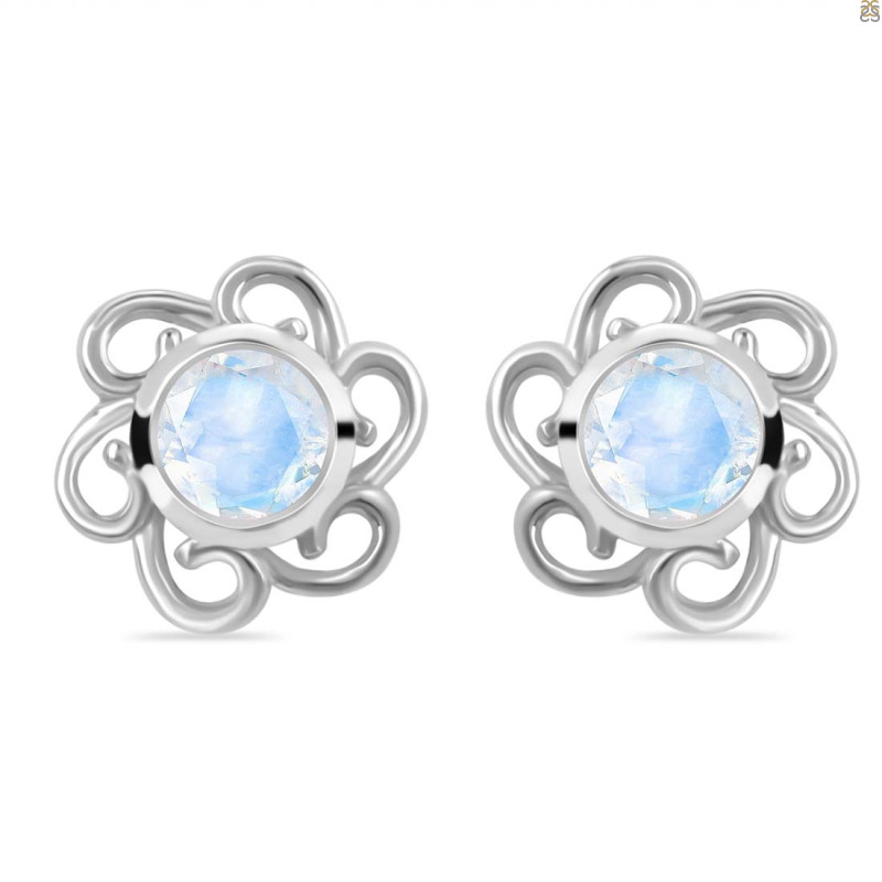 Moonstone Stud Earring RBM-RDE-7.
