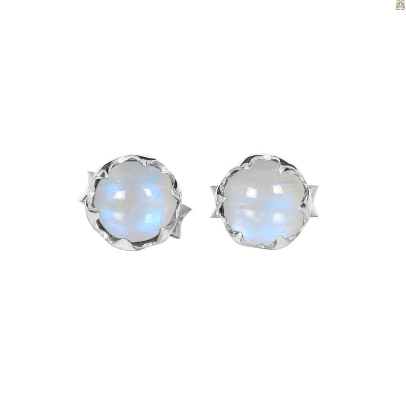 Moonstone Stud Earring RBM-RDE-809.