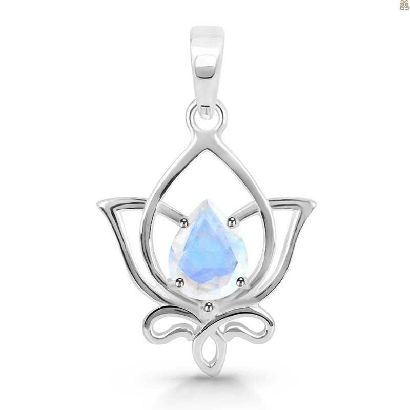 Moonstone Lotus Pendant RBM-RDEP-877.