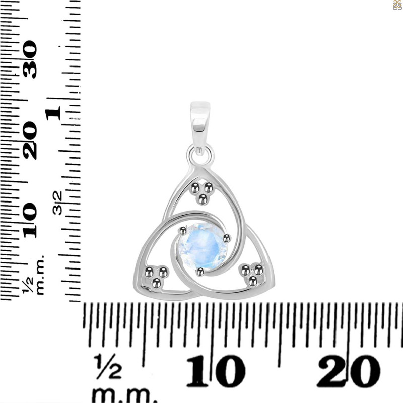 Moonstone Triangle Pendant RBM-RDEP-878.