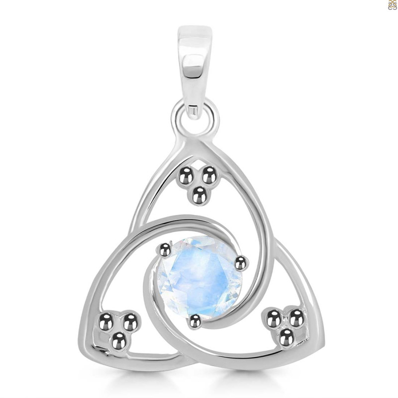 Moonstone Triangle Pendant RBM-RDEP-878.
