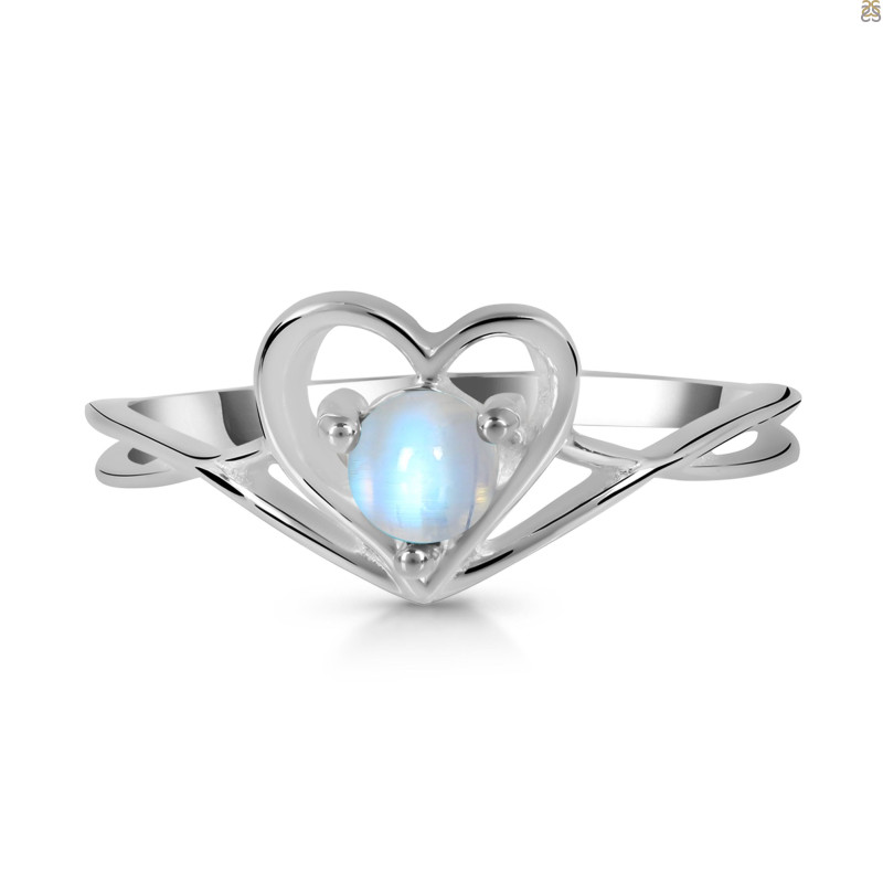 Moonstone Heart Ring RBM-RDR-1519.