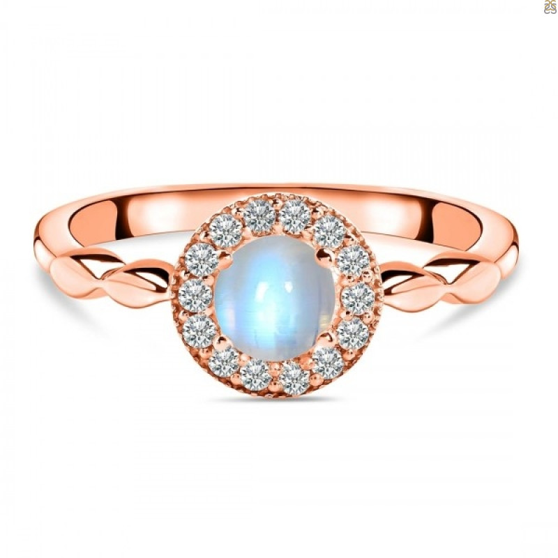 Moonstone & White Topaz Ring RBM-RDR-1799.