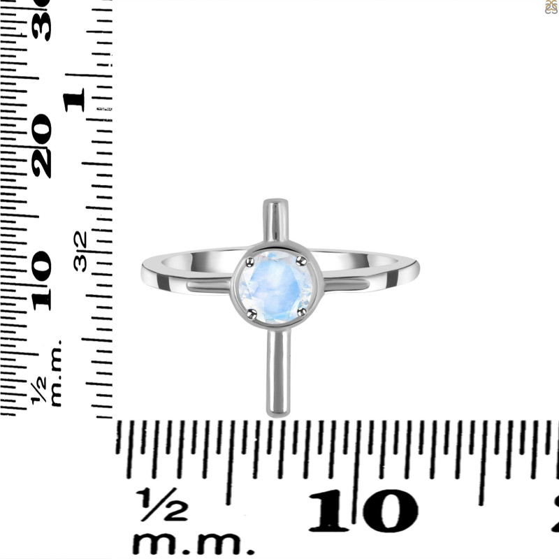 Moonstone Holy Cross Ring RBM-RDR-2143.