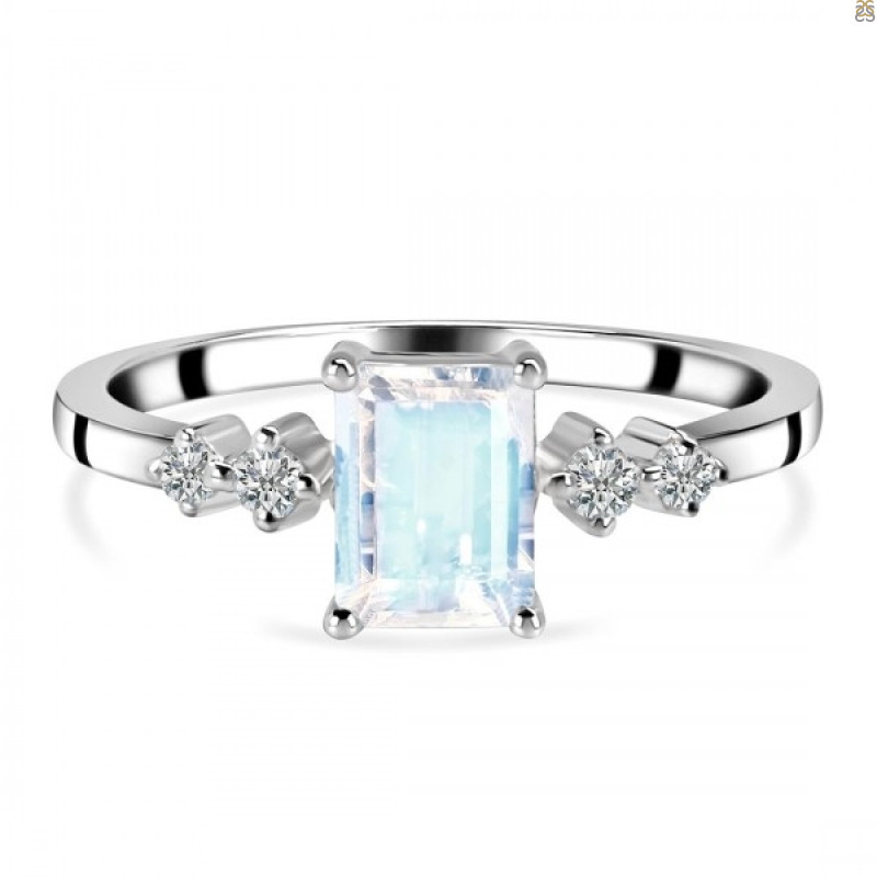 Moonstone & White Topaz Ring RBM-RDR-2187.