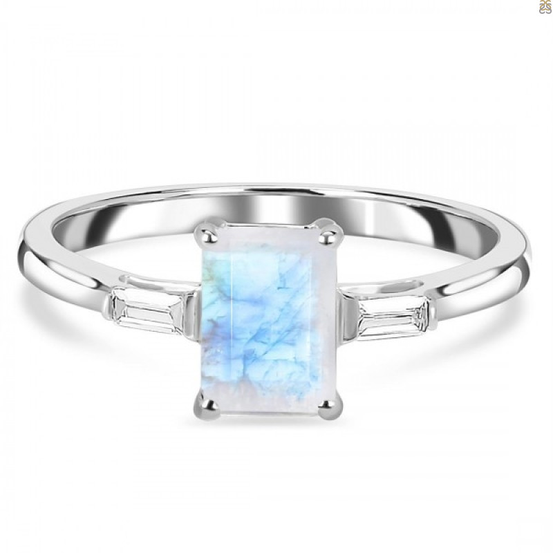 Moonstone & White Topaz Ring RBM-RDR-2251.