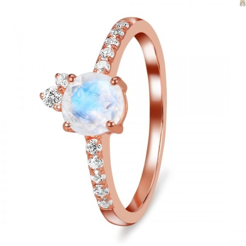 Moonstone & White Topaz Ring RBM-RDR-2303.