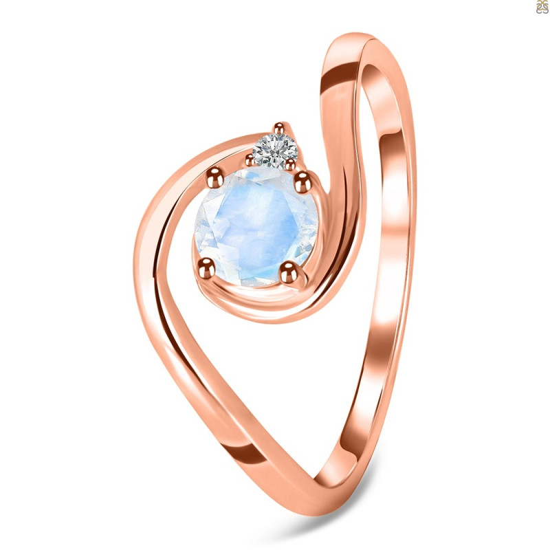 Moonstone & White Topaz Ring RBM-RDR-2622.