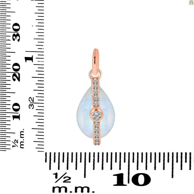 Moonstone Jewelry Set RBM-RN-93-RDE-1198.